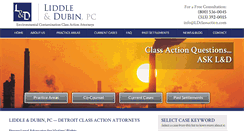 Desktop Screenshot of ldclassaction.com